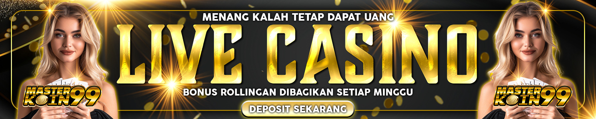 Mainkan Permainan Live Casino Dengan Mudah Dan Adil Di MASTERKOIN99